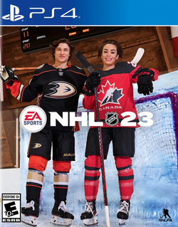 NHL 23 Стандартное издание (диск для PS4, полностью на английском языке)