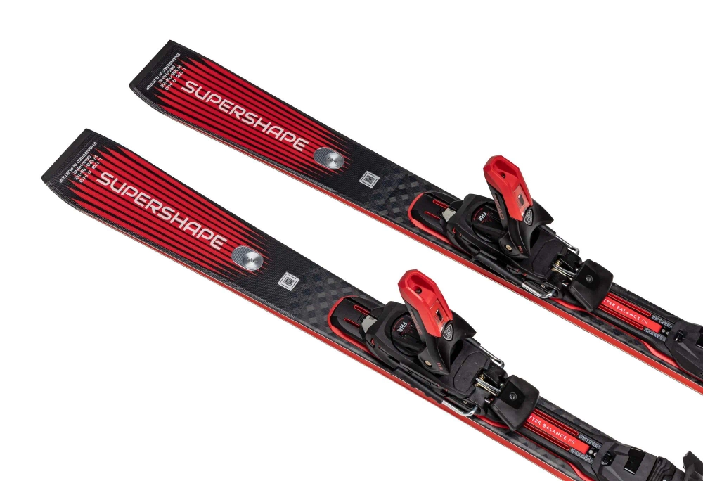HEAD экспертные универсалы 313346 Supershape e-Rally SW BB-PR 163 см + крепления 114686 PRD 12 GW BRAKE 85 [F] black-red