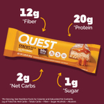 Quest Nutrition, Stacks, протеиновый батончик, соленая карамель, 12 батончиков, 67 г (2,36 унции) каждый