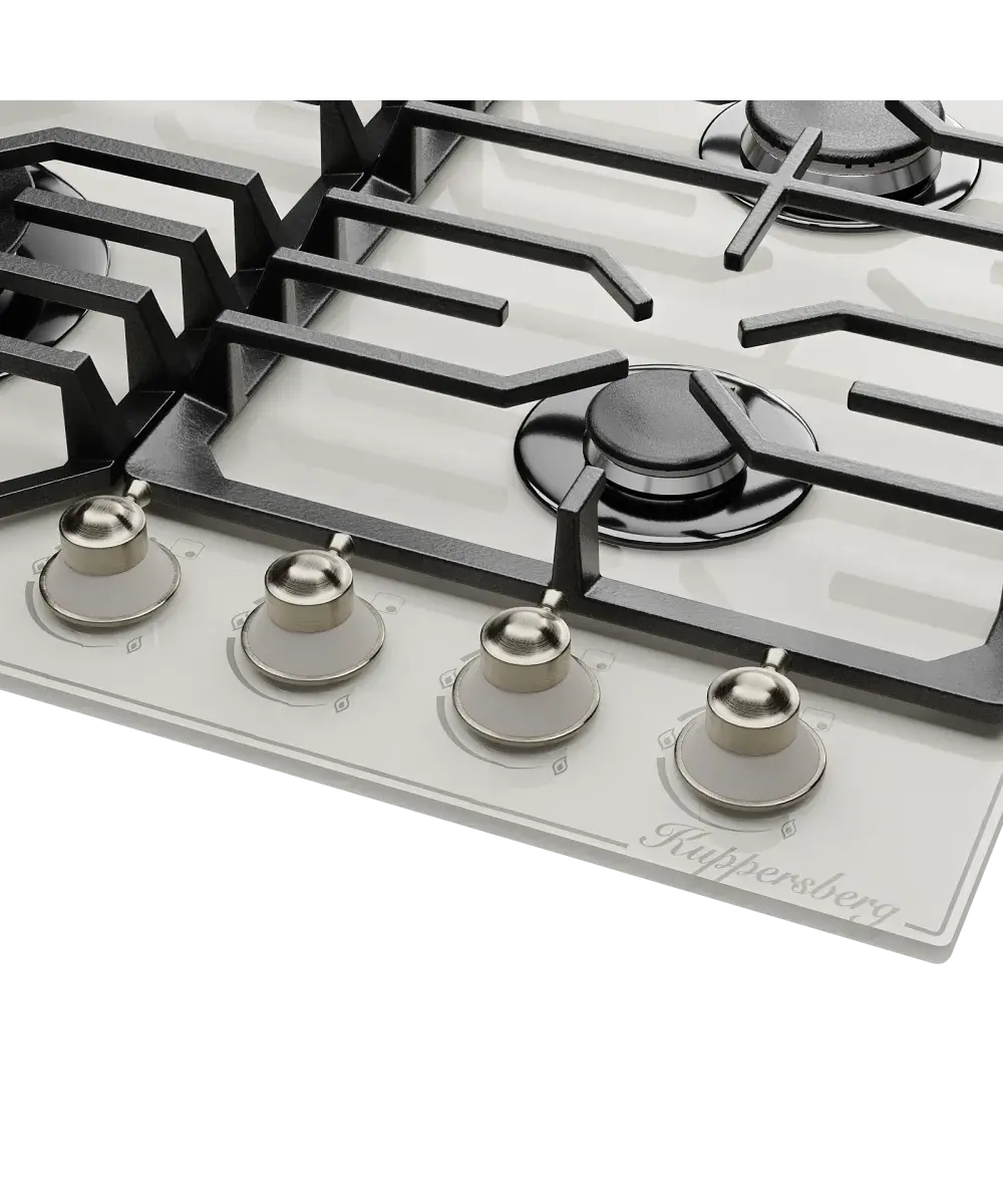 Газовая варочная панель Kuppersberg FG 601 W Silver фото 3