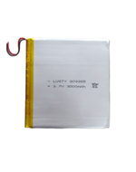 Аккумуляторная батарея универсальная 309385 3.7v Li-Pol 3000 mAh (3*90*85)