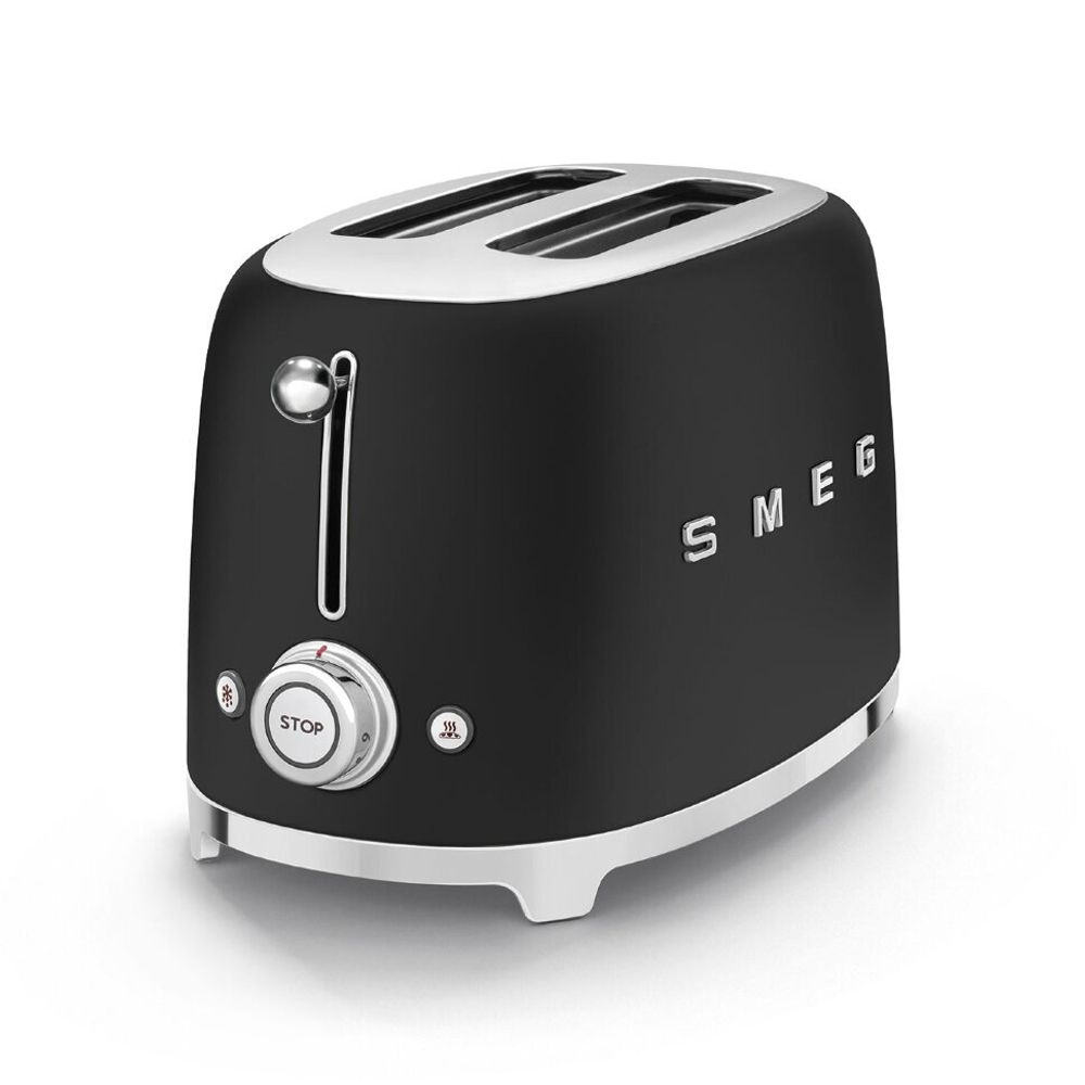 Тостер на 2 ломтика Smeg TSF01BLMEU (матовый)