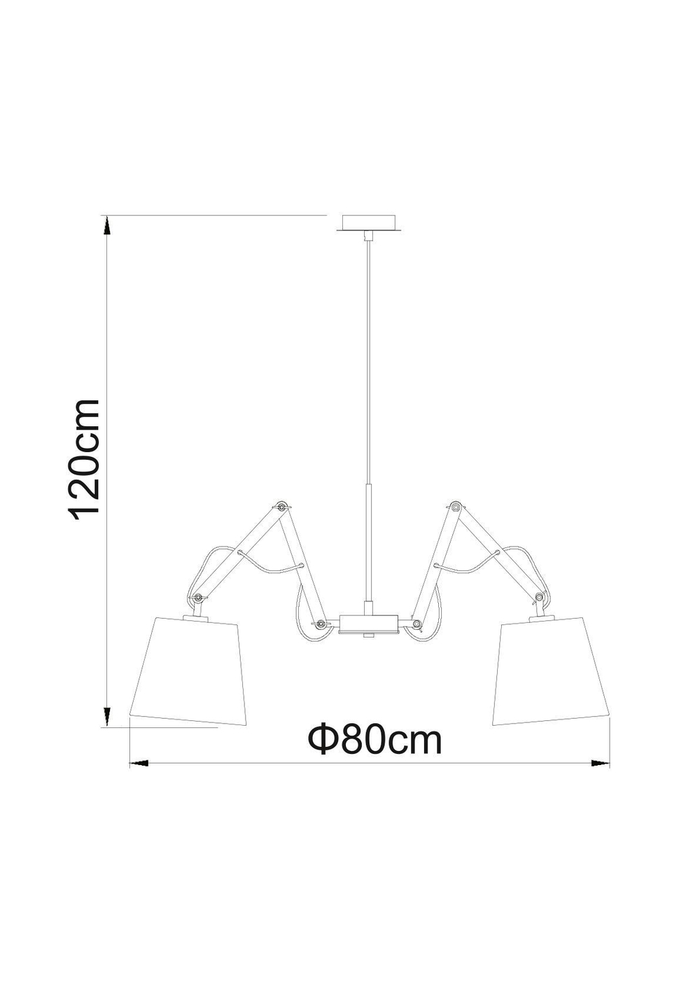 Люстра подвесная Arte Lamp Pinocchio A5700LM-5BK
