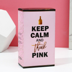 Подарочный набор Keep Calm And Think Pink: гель для душа и 4 бомбочки для ванны