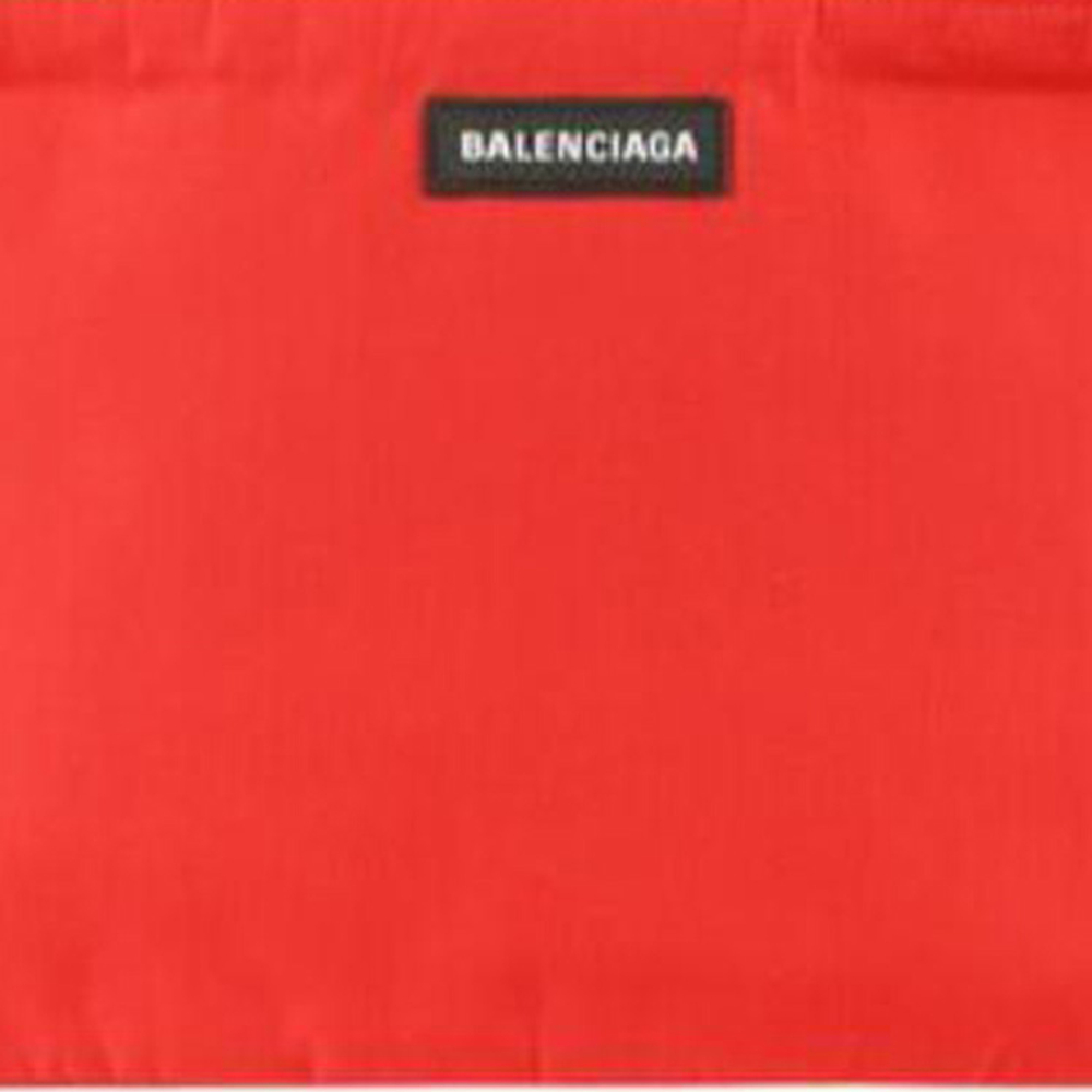 Balenciaga Nylon Clutch Women"s Red