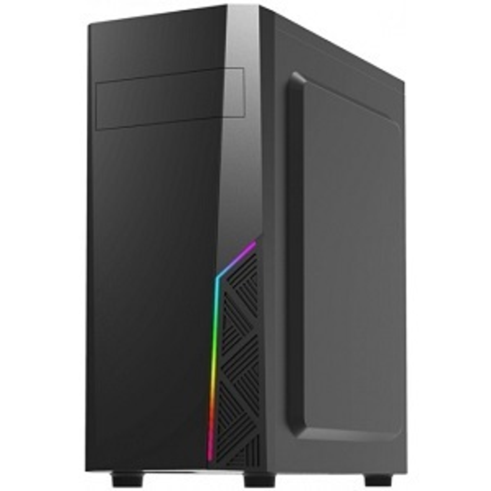 Корпус Midi-Tower Zalman T8, RGB-подсветка, ATX, черный (T8 Black)