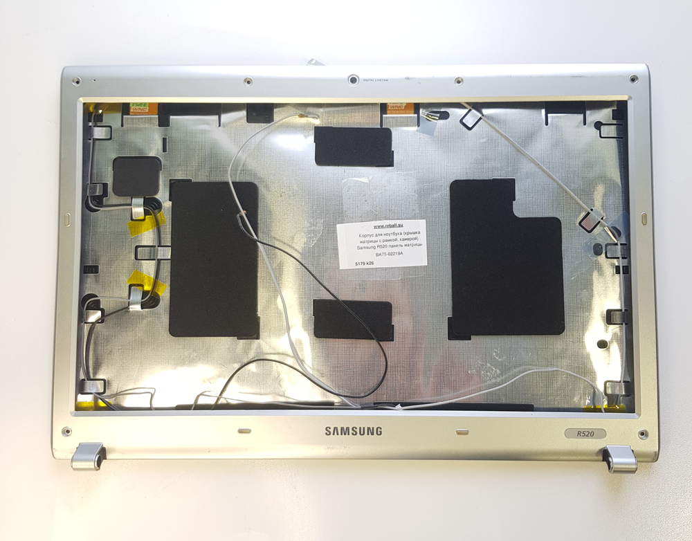 Верхняя крышка (матрицы) BA75-02219A Samsung NP-R518 R519 R520 R522