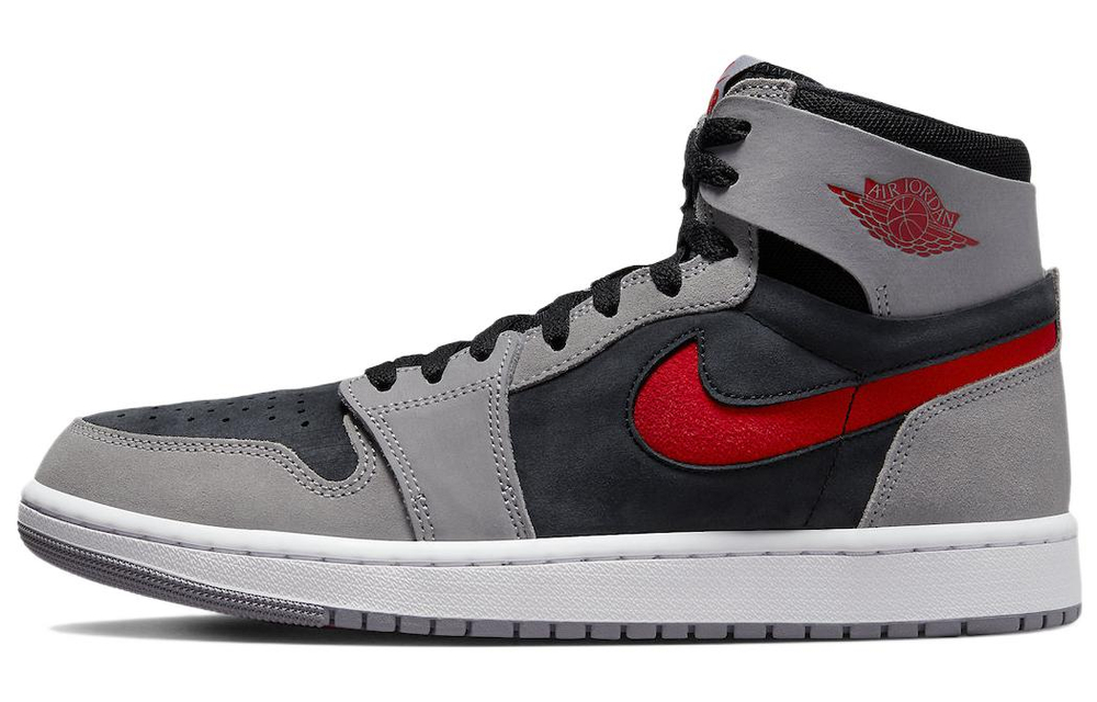 Air Jordan 1 High Zoom Air Cmft 2 'Black Fire Red Cement'