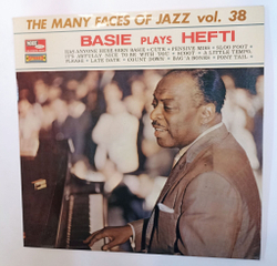 Винтажная виниловая пластинка LP Count Basie And His Orchestra Basie Plays Hefti (France)