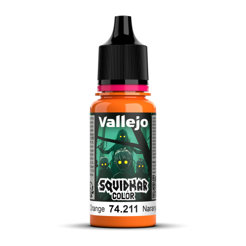 Vallejo Squidmar Color Squid Orange — акриловая краска, 18 мл (74.211)