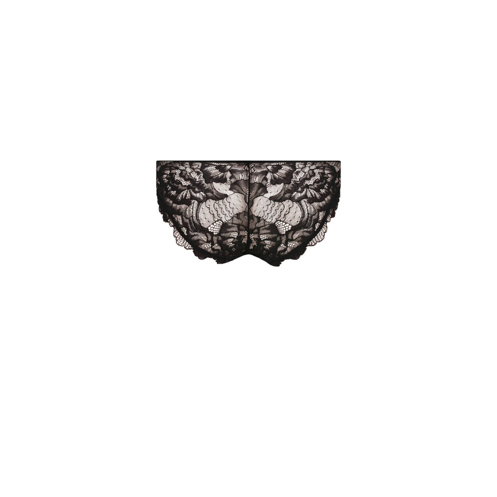 кружевное трусики Emporio Armani - черный(164398 2F206)