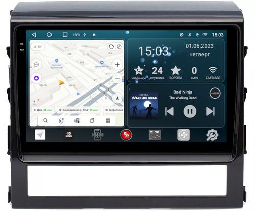 Магнитола для Toyota Land Cruiser 200 2015-2021 (без JBL) - RedPower 201 Android 10, Быстрая, QLED+2K, CarPlay, SIM-слот