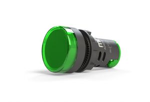 Арматура светосигнальная AD22-22DS. зеленый 220V AC/DC