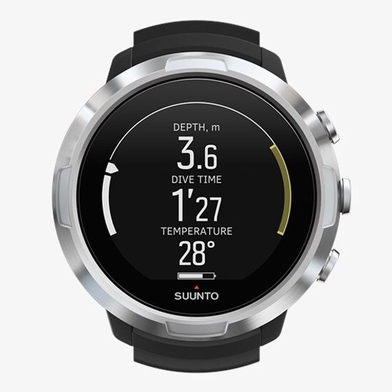 Декомпрессиметр Suunto D5 черно-серебристый