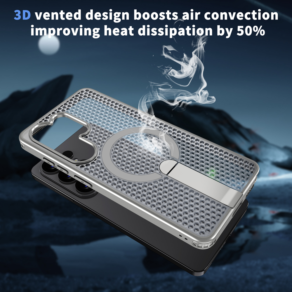 Прозрачный чехол Mesh Pro Magnetic Case для Samsung Galaxy S26 Ultra