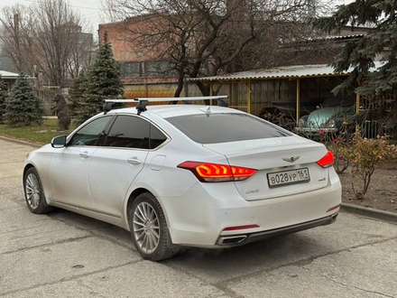 Багажник на крышу (адаптер) Genesis G80DH (2017-2020) за дверной проем ED10-098