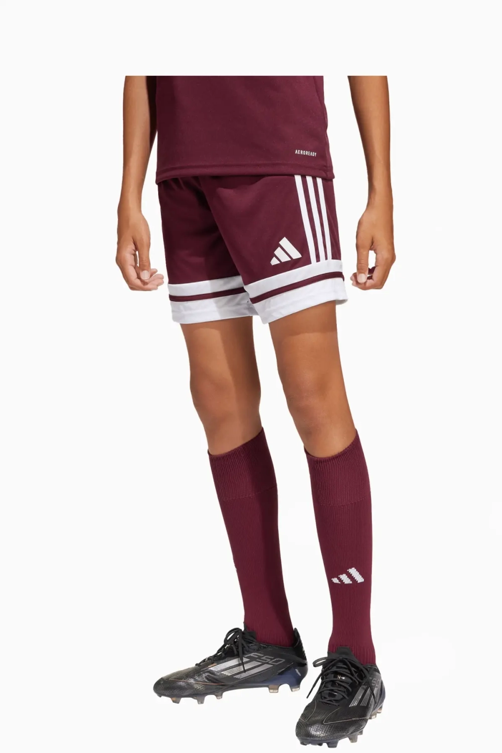 Шорты adidas Squadra 25 Junior - бордовый