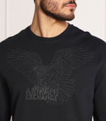 Худи Armani Exchange - темно-синий(6LZMHG ZJ6RZ)