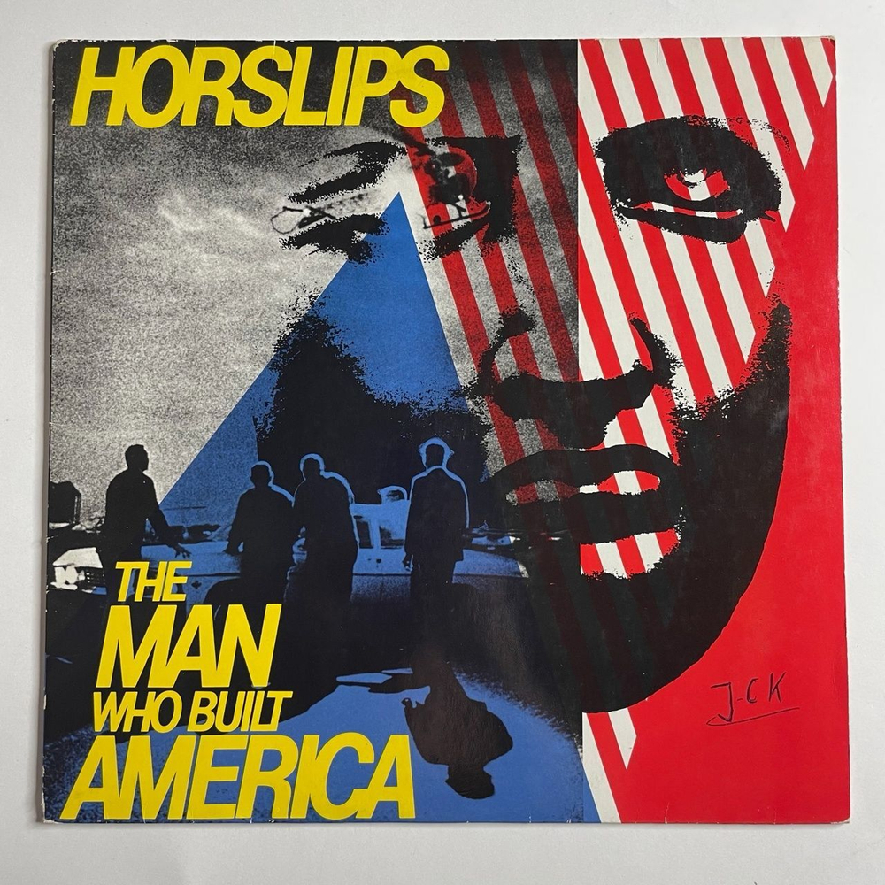 Винтажная виниловая пластинка LP Horslips The Man Who Built America (Germany 1979)