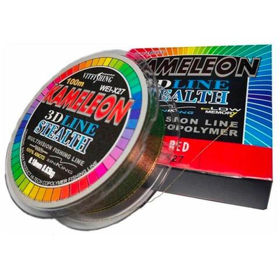 Леска Kameleon 3D AMAGU - 100м - 0.25 мм (уп/10шт)