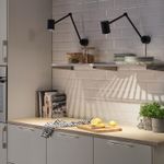 Настольный светильник IKEA NYMANE (НИМОНА), Антрацит, 74 см
