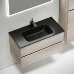 Тумба подвесная под раковину Sancos Urban, дуб галифакс натуральный 890х450х550, арт. UR90EG