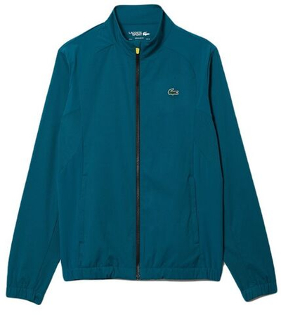 Мужской теннисный костюм Lacoste SPORT Colour-Block Tennis Tracksuit - green/black/green