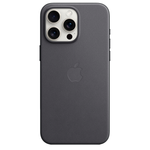 Тканевый чехол с поддержкой MagSafe Apple FineWoven Case для iPhone 15 Pro Max, Black (Черный)