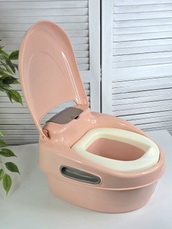 Горшок стульчик детский розовый (202010302-1)