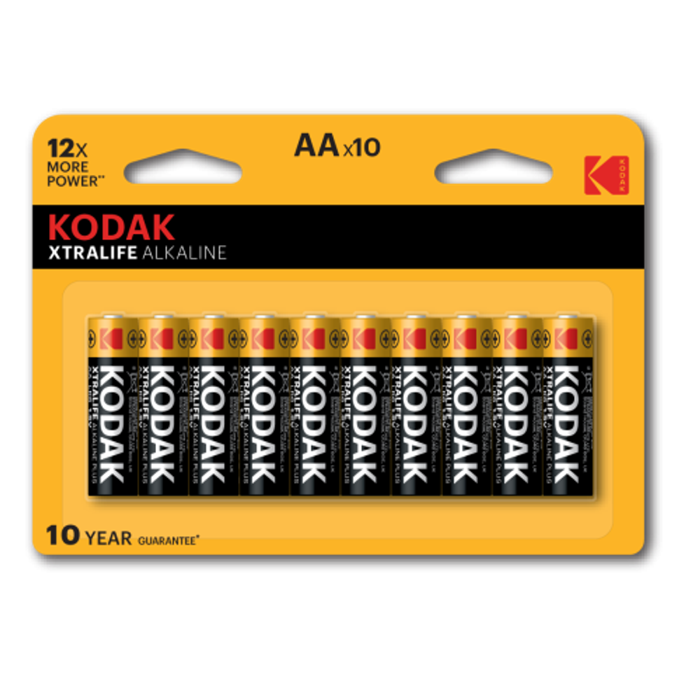 Батарейки Kodak XTRALIFE LR6-8+2BL Alkaline | Kodak
