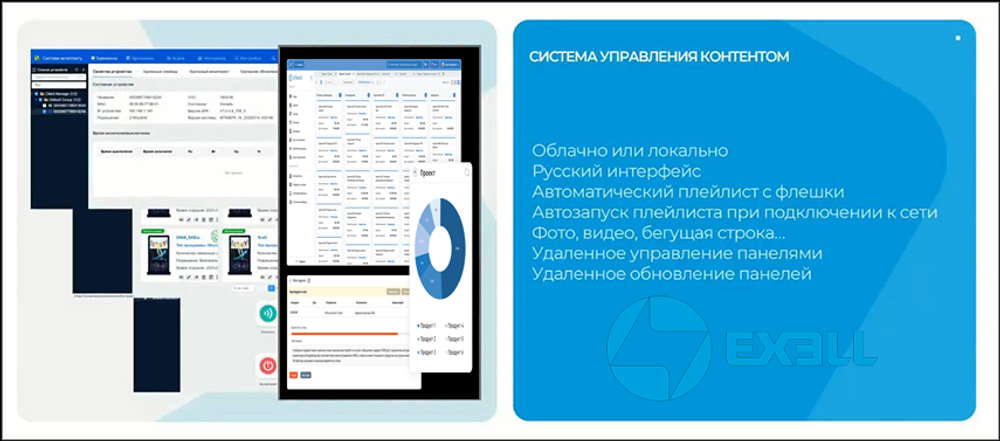 Профессиональный дисплей Exell EXPD-DA55AM5 55"