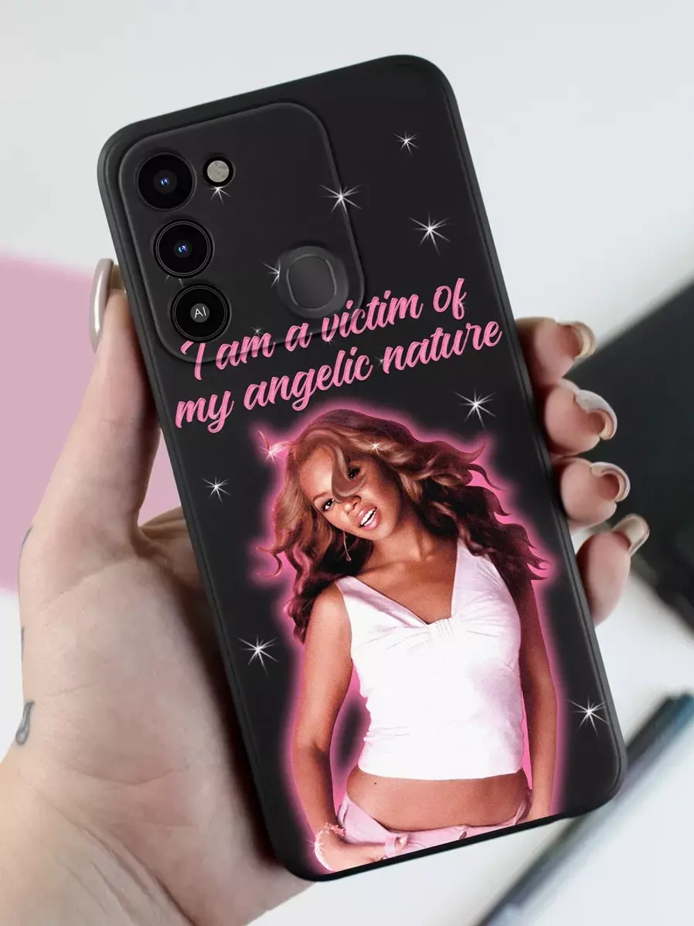 Чехол на Tecno Spark 8C с принтом