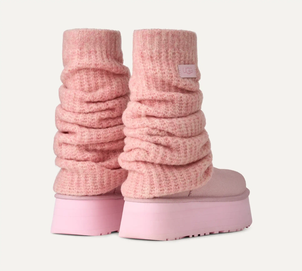 UGG Угги Classic Mini Dipper, светло-розовый
