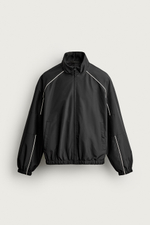 WATER-REPELLENT КУРТКА С КОНТРАСТНОЙ ОТДЕЛКОЙ — ZARA
