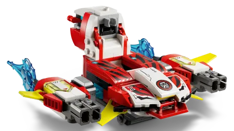 Конструктор LEGO DREAMZzz 71497 Робот-тигр Купера и Hot Rod машина Зеро