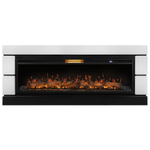 Каминокомплект: Очаг Royal Thermo Aurora RTFP/P-AR60LS, портал Moderno 60, белый