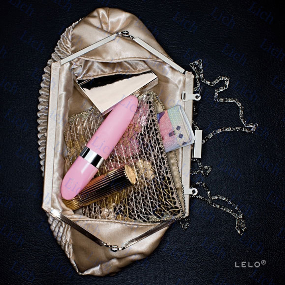 Лиловый вибратор Mia Petal Pink с зарядкой от USB (LELO)