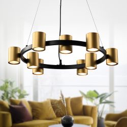 Люстра Rivoli Chloe 3153-309 9 х GU10 15 Вт модерн | Модерн