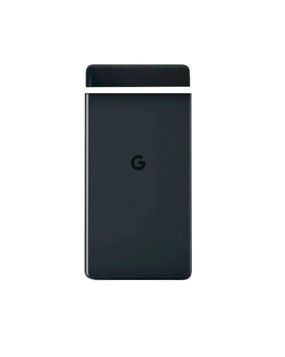 Комплект задняя и верхняя крышка для Google Pixel 6 Pro черная (Stormy black)