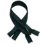 Молния потайная (скрытая) SBS Т3 (3 мм) 1 зам., н/раз., 50 см, S-305, хаки, уп. 50 шт