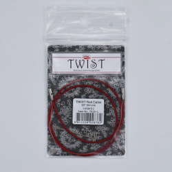 Лески TWIST Red Cable от ChiaoGoo, к металлическим спицам large (L)