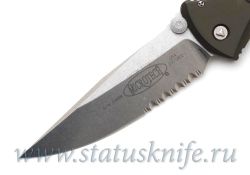 Нож Microtech OD Green Socom Elite M/A Knife (4" Stonewash Serr) 160-11GRфотография - 3