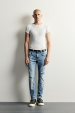 ДЖИНСЫ SKINNY С РАЗРЕЗАМИ — ZARA
