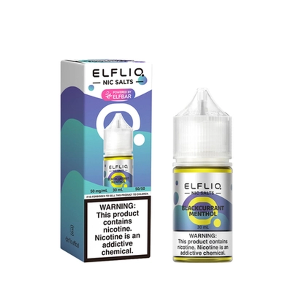 ELFLIQ - Blackcurrant Menthol (5% nic, 30ml)