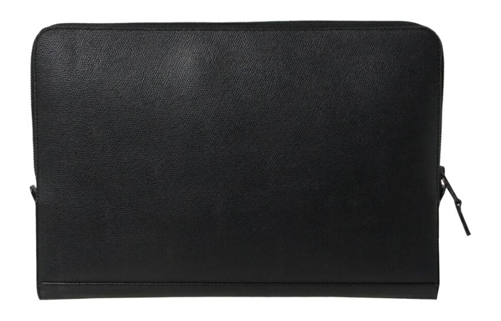 Tommy Hilfiger Synthetic Leather Storage Bag Laptop Bag Regular Men"s Black