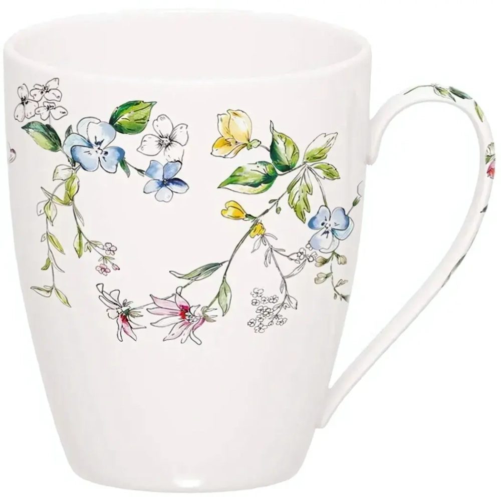 Кружка стеклянная 320мл «WILD BOTANICALS» DM9765