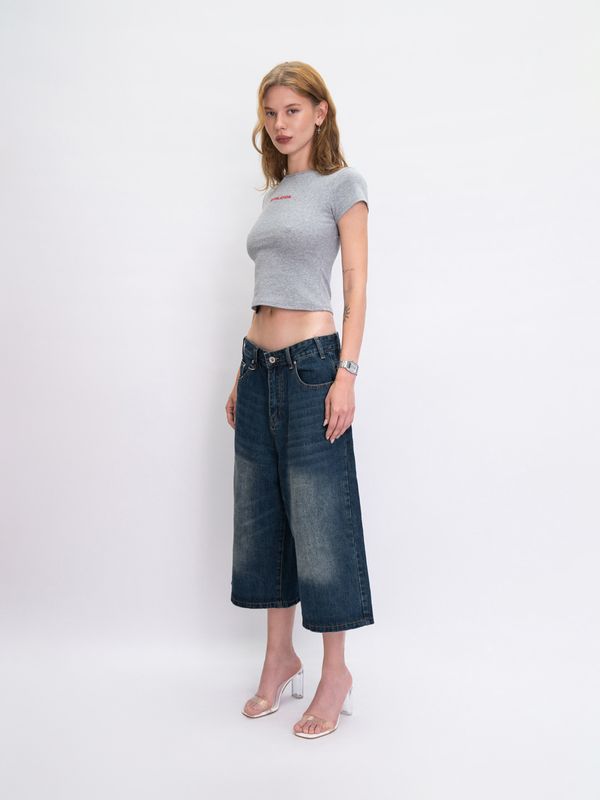 Шорты Denim Rinsed Blue - фото 4
