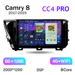 Teyes CC4 Pro 10,2" для Toyota Camry 8 2017-2019