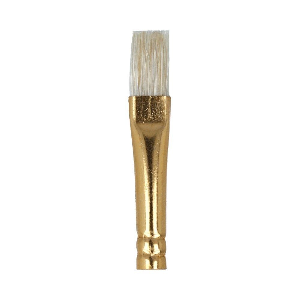 Кисть щетина №08 плоская, 5 шт, длинная ручка, 08, Mr.Painter BBR 134-08
