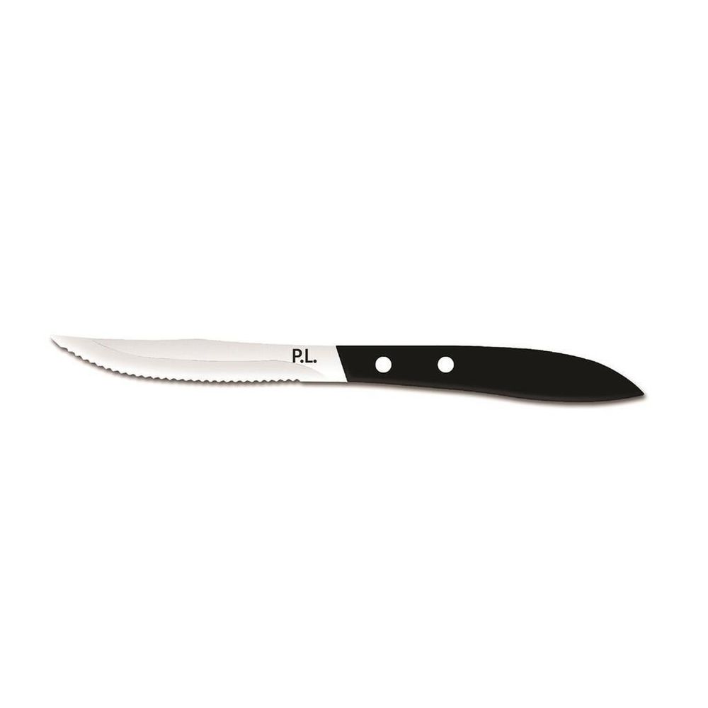 Нож для стейка 22,5 см "PRO-Line" черная ручка P.L. Proff Cuisine